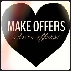 Reasonable offers will be considered